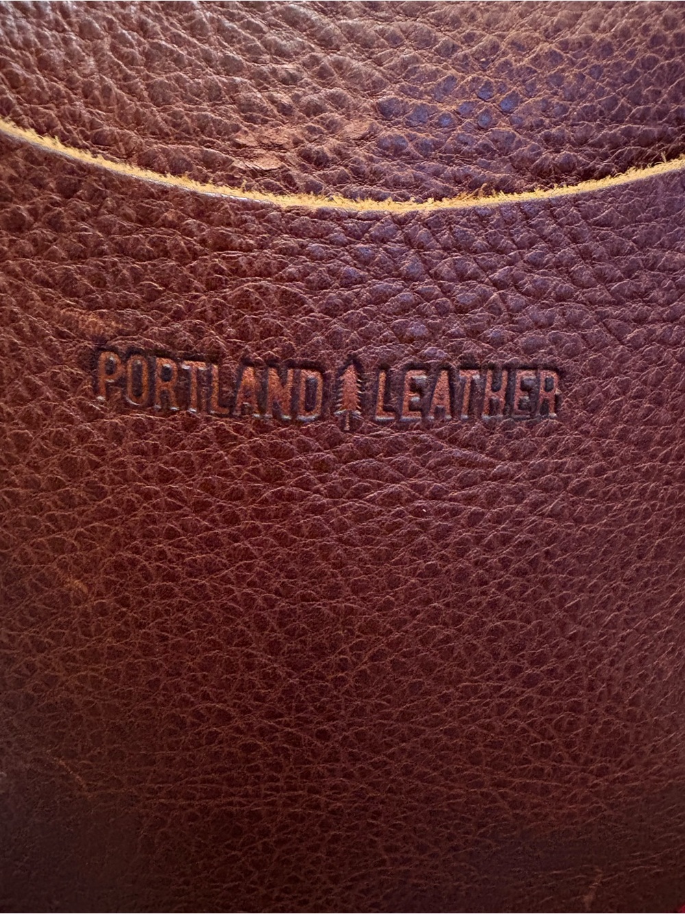 Portland Leather Goods | Large Circle | Nutmeg - Picture 3 of 14